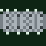 Pixel icon of a dryer duct leaking fog