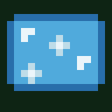 Pixel icon of an ice pack