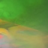 Green laser sheet in fog