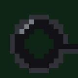 Pixel icon of a roll of electrical tape